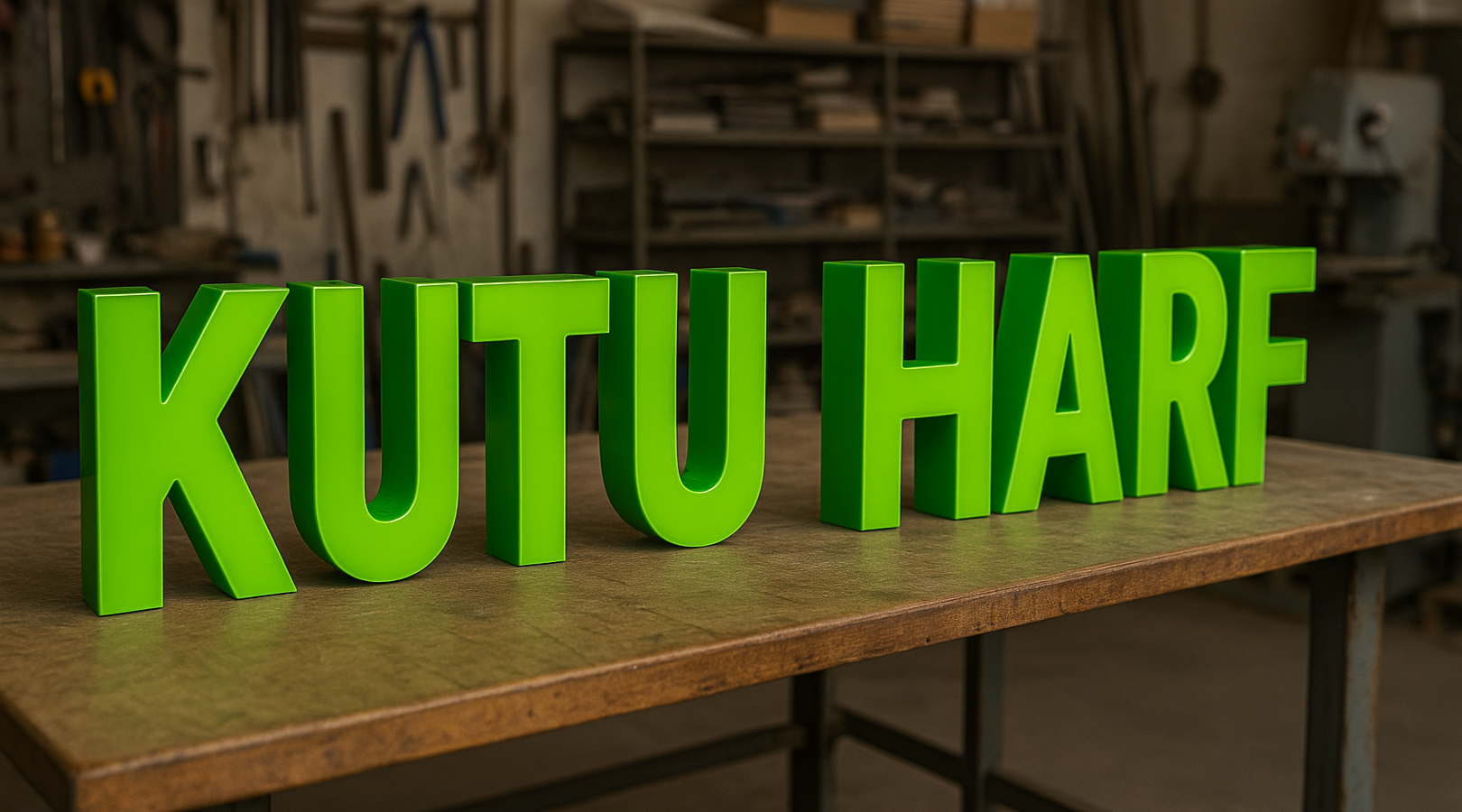 Pleksi Kutu Harf